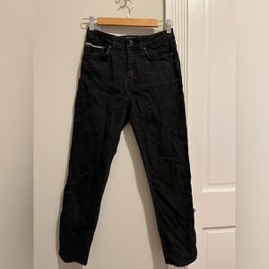 Naked & Famous high skinny size womens 27 black cobra stretch selvedge